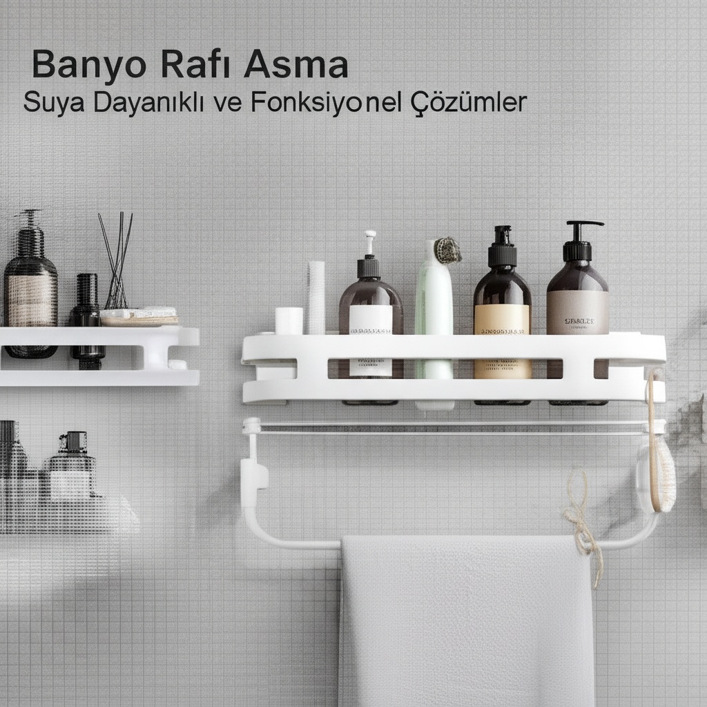 Banyo Rafı Asma: Suya Dayanıklı ve Fonksiyonel Çözümler