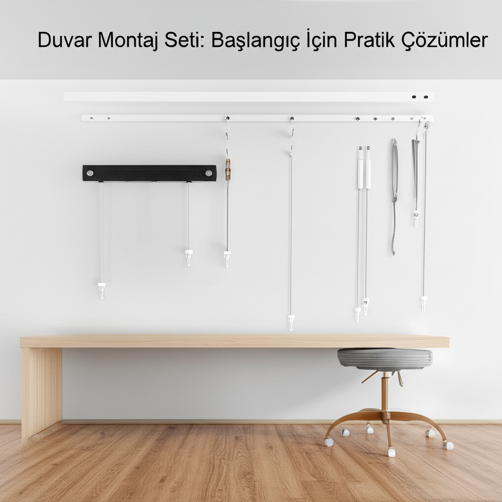 Duvar Montaj Seti: Başlangıç İçin Pratik Çözümler