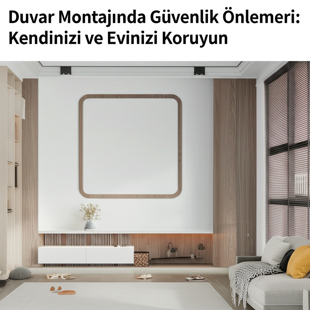 Duvar Montajında Güvenlik Önlemleri: Kendinizi ve Evinizi Koruyun