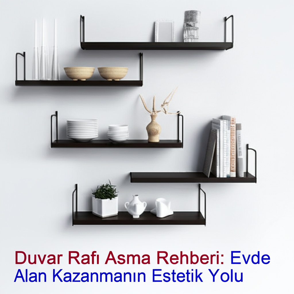 Duvar Rafı Asma Rehberi: Evde Alan Kazanmanın Estetik Yolu