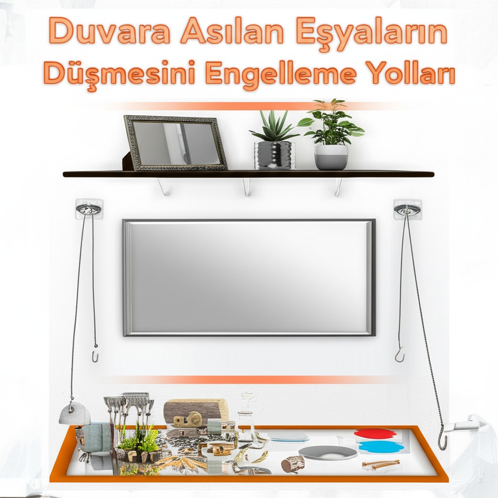 Duvara Asılan Eşyaların Düşmesini Engelleme Yolları
