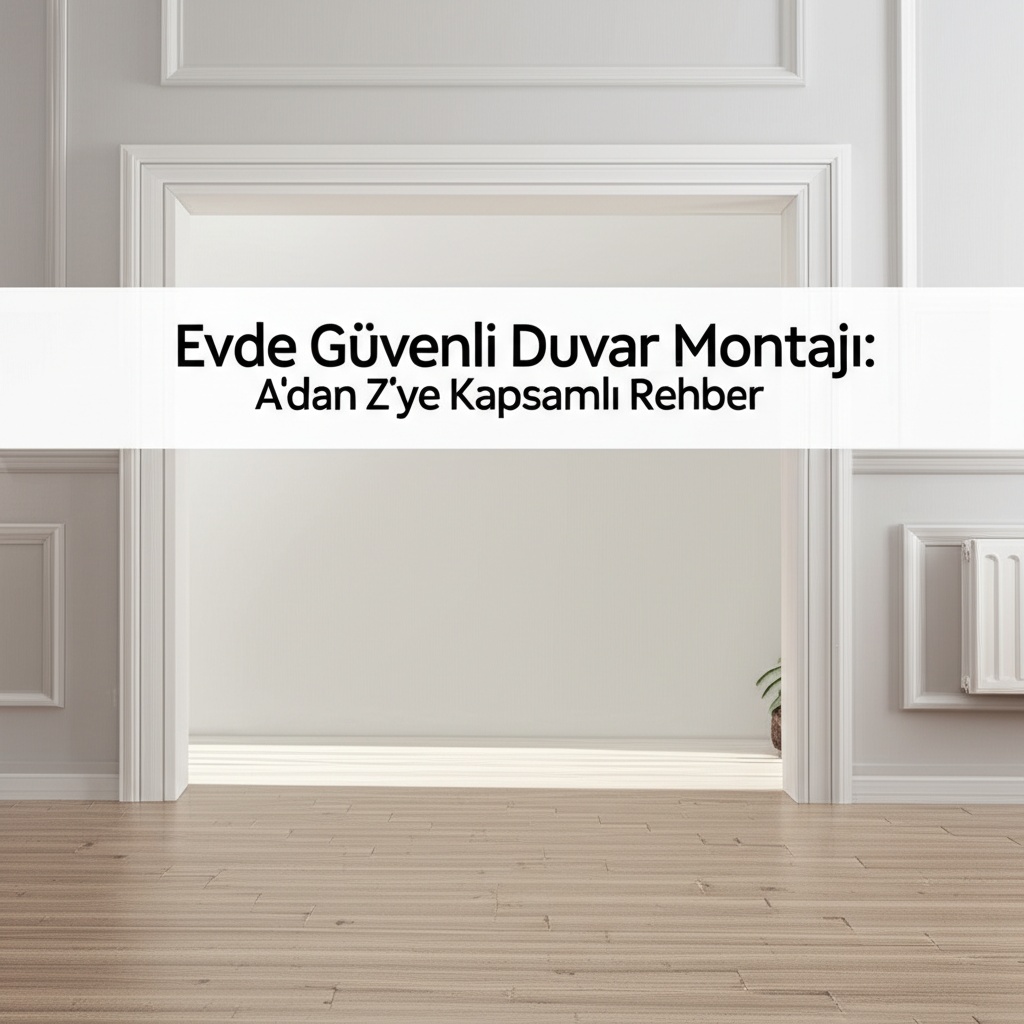 Evde Güvenli Duvar Montajı: A’dan Z’ye Kapsamlı Rehber