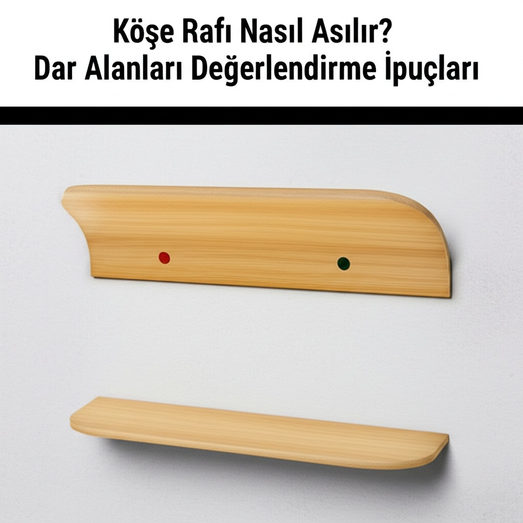 Köşe Rafı Nasıl Asılır? Dar Alanları Değerlendirme İpuçları