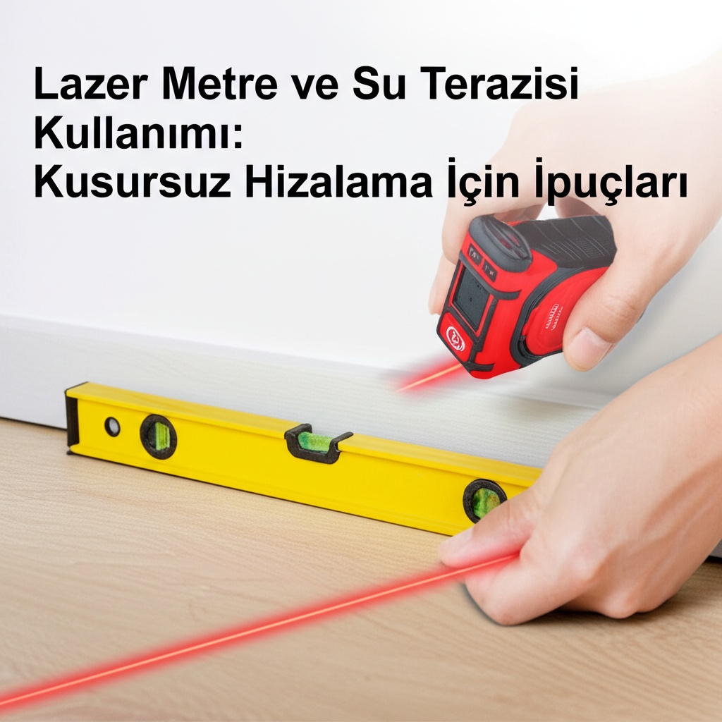 Lazer Metre ve Su Terazisi Kullanımı: Kusursuz Hizalama İçin İpuçları
